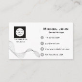 professional Minimalist business custom card 名刺 (正面)