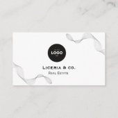 professional Minimalist business custom card 名刺 (裏面)