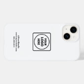 Professional Minimalist Logo Branding iphone case Case-Mate iPhoneケース (裏面 (横))