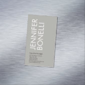 Professional minimalist modern bold text grey  マグネット名刺 (インサイチュ)