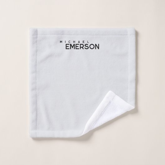 Professional minimalist modern plain  ウォッシュタオル (ウォッシュタオル)