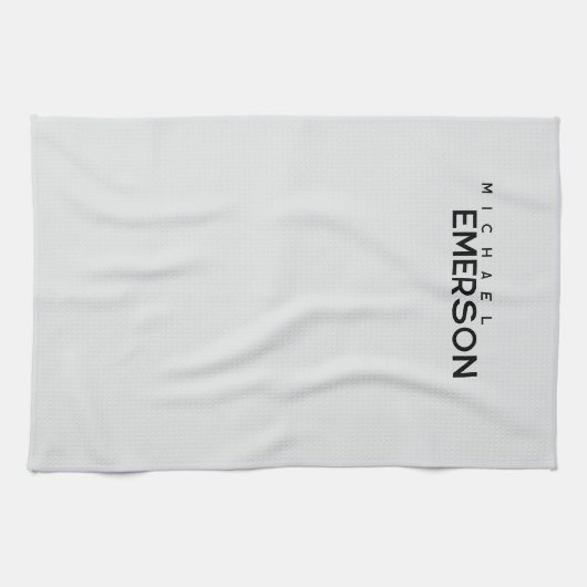 Professional minimalist modern plain  キッチンタオル (横)