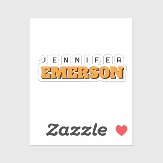 Professional minimalist modern plain  シール (シート)