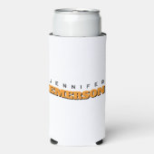 Professional minimalist modern plain スリム缶クーラー (Seltzer正面)