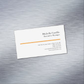 Professional Minimalist Modern Plain マグネット名刺 (インサイチュ)