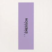 Professional minimalist modern plain your name ヨガマット (裏面)