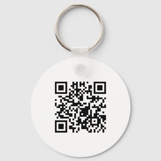 Professional Minimalist Scannable QR Code キーホルダー (裏面)