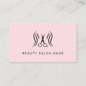 Professional Modern Beauty Salon 予約カード (正面)