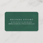 Professional Modern Blackboard Out Towing 名刺 (裏面)