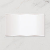 Professional  Modern Elegant Minimalist Template 名刺 (裏面)