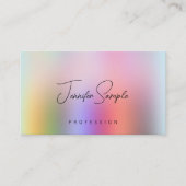 Professional Modern Elegant Template Calligraphy 名刺 (正面)