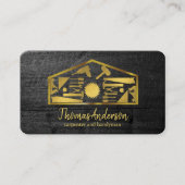 Professional Modern Home Repair Handyman 名刺 (正面)