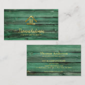 Professional Modern Home Repair Handyman 名刺 (正面/裏面)