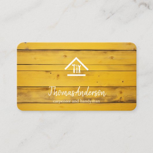 Professional Modern Home Repair Handyman 名刺 (正面)