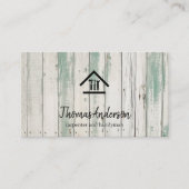 Professional Modern Home Repair Handyman 名刺 (正面)