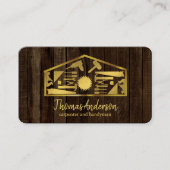 Professional Modern Home Repair Handyman 名刺 (正面)