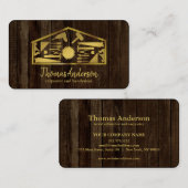 Professional Modern Home Repair Handyman 名刺 (正面/裏面)