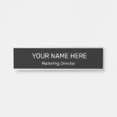 Professional Modern Office Door Sign サインプレート (正面)