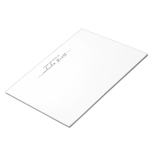 Professional Modern Script ノートパッド (アングル)