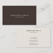 Professional Modern Template Elegant Luxury Colors 名刺 (正面/裏面)