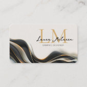 Professional Monogram Black Veil  名刺 (正面)