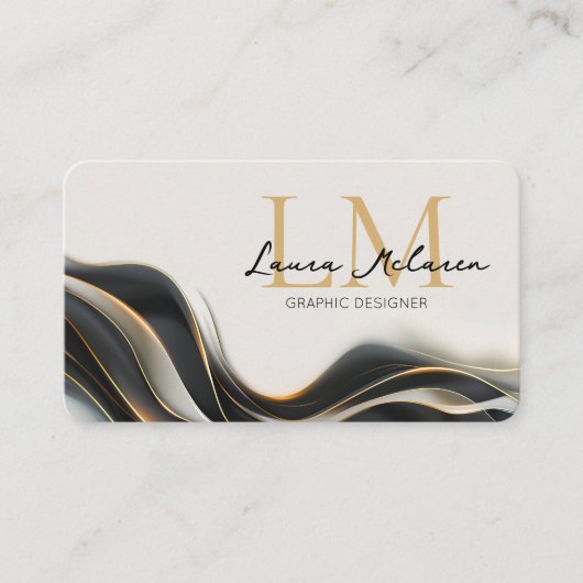 Professional Monogram Black Veil  名刺 (正面)