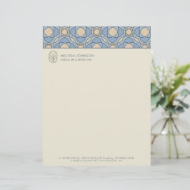 Professional Mosaic Medical Spa Letterhead レターヘッド