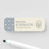Professional Mosaic Medical Spa Name Tag 名札 (インサイチュ)