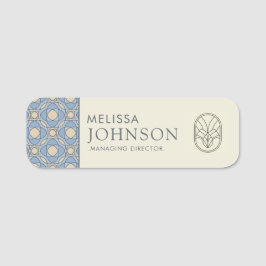 Professional Mosaic Medical Spa Name Tag 名札
