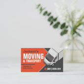 Professional Moving Services - Relocation 名刺 (スタンド正面)