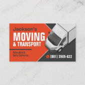 Professional Moving Services - Relocation 名刺 (正面)