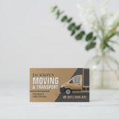 Professional Moving Services - Relocation 名刺 (スタンド正面)