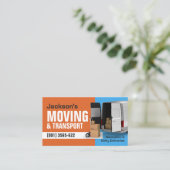 Professional Moving Services - Relocation 名刺 (スタンド正面)