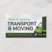 Professional Moving Services - Relocation 名刺 (正面)