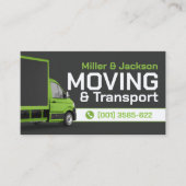 Professional Moving Services - Relocation 名刺 (正面)