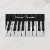 Professional Music Teacher 名刺 (正面)