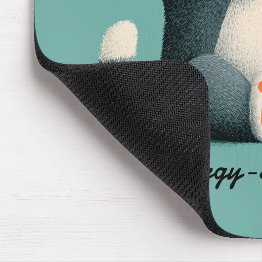 Professional Nap Taker Funny Sleeping Cat マウスパッド (コーナー)