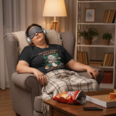 Professional Napper Funny Cat Comfort Expert Tシャツ