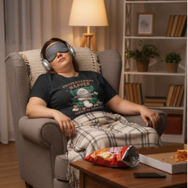 Professional Napper Funny Cat Comfort Expert Tシャツ