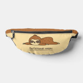 Professional Napper Sloth Funny Fanny Pack ファニーパック (レイダウン)