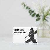 Professional Ninja Visitenkarte 名刺 (スタンド正面)