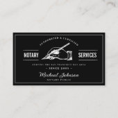Professional Notary Services QR Code Customizable 名刺 (正面)