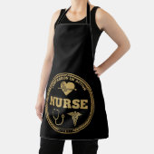 Professional Nurse Emblem | Compassion in Action  エプロン (インサイチュ)