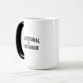 Professional Overthinker - Funny Design モーフィングマグカップ (正面左)
