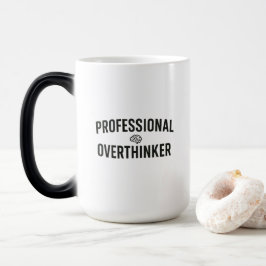 Professional Overthinker - Funny Design モーフィングマグカップ