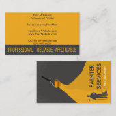 Professional Painter Business Card 名刺 (正面/裏面)
