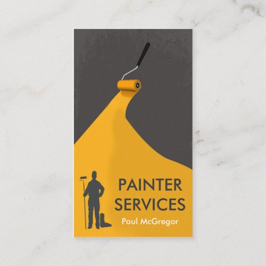 Professional Painter Business Card 名刺 (裏面)