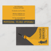 Professional Painter Business Card 名刺 (正面/裏面)