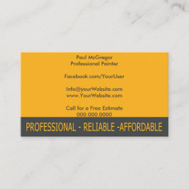 Professional Painter Business Card 名刺