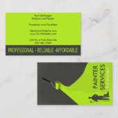 Professional Painter Business Card 名刺 (正面/裏面)